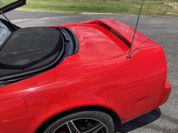 1993 Acura NSX in Formula Red over Black