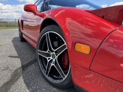 1993 Acura NSX in Formula Red over Black