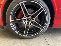 1993 Acura NSX in Formula Red over Black