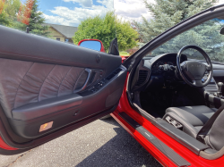 1993 Acura NSX in Formula Red over Black