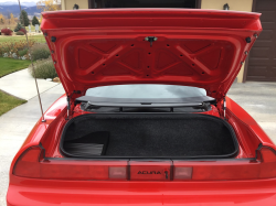 1993 Acura NSX in Formula Red over Black