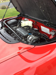 1993 Acura NSX in Formula Red over Black