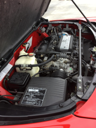 1993 Acura NSX in Formula Red over Black