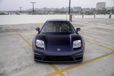 1995 Acura NSX in Purple over Tan