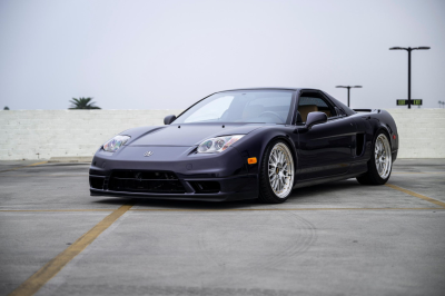 1995 Acura NSX in Purple over Tan