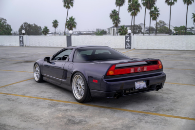 1995 Acura NSX in Purple over Tan