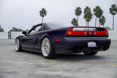 1995 Acura NSX in Purple over Tan