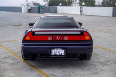 1995 Acura NSX in Purple over Tan