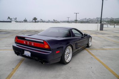 1995 Acura NSX in Purple over Tan