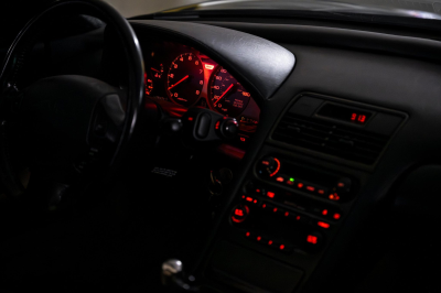 1995 Acura NSX in Purple over Tan