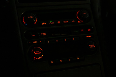 1995 Acura NSX in Purple over Tan