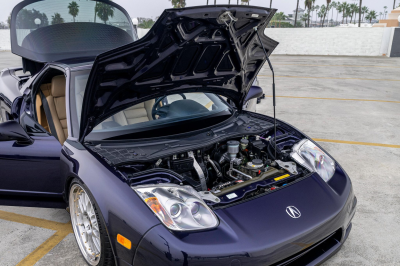 1995 Acura NSX in Purple over Tan