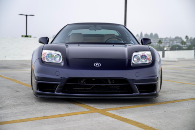 1995 Acura NSX in Purple over Tan