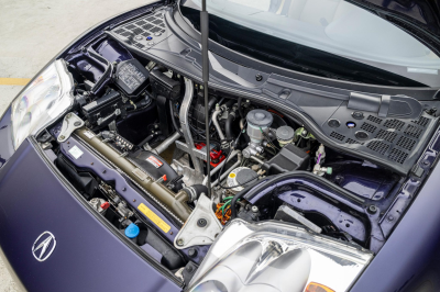 1995 Acura NSX in Purple over Tan