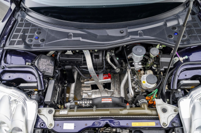 1995 Acura NSX in Purple over Tan