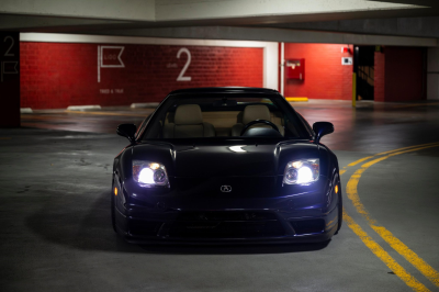 1995 Acura NSX in Purple over Tan