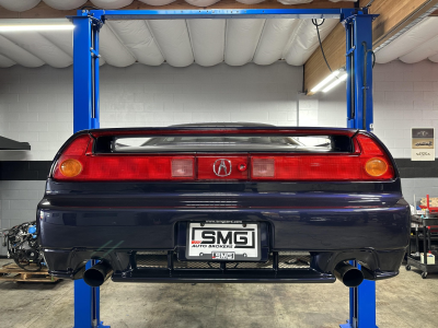 1995 Acura NSX in Purple over Tan