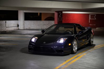 1995 Acura NSX in Purple over Tan