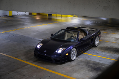 1995 Acura NSX in Purple over Tan