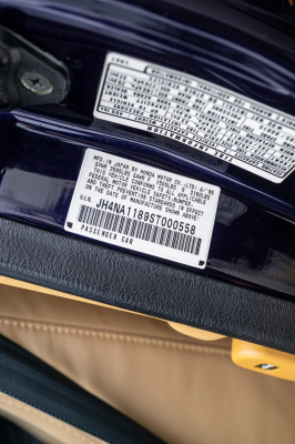 1995 Acura NSX in Purple over Tan