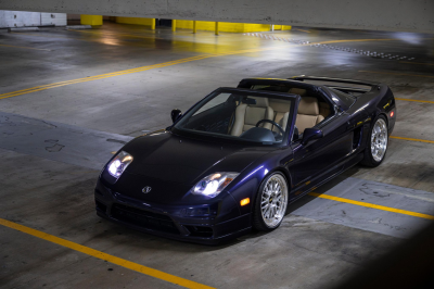 1995 Acura NSX in Purple over Tan