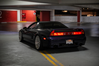 1995 Acura NSX in Purple over Tan