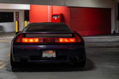 1995 Acura NSX in Purple over Tan