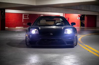 1995 Acura NSX in Purple over Tan