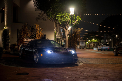 1995 Acura NSX in Purple over Tan