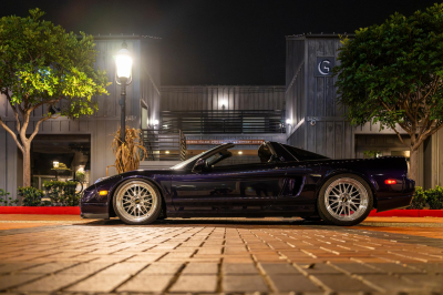 1995 Acura NSX in Purple over Tan