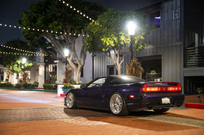 1995 Acura NSX in Purple over Tan