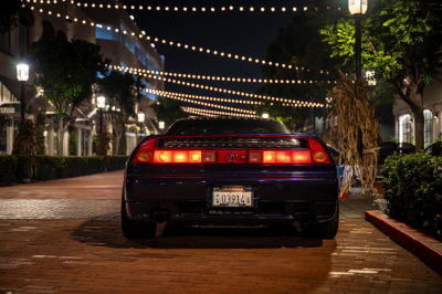 1995 Acura NSX in Purple over Tan