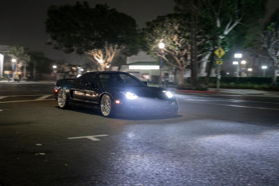 1995 Acura NSX in Purple over Tan