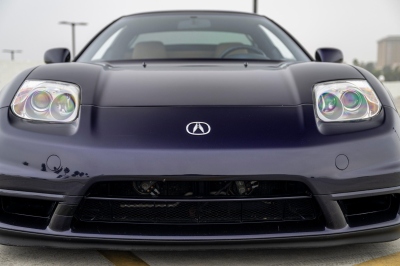 1995 Acura NSX in Purple over Tan
