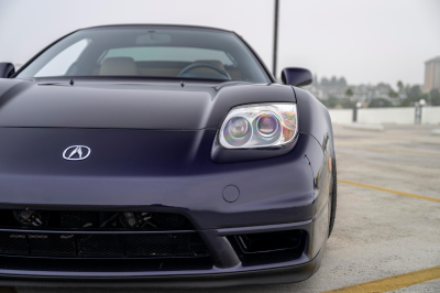 1995 Acura NSX in Purple over Tan