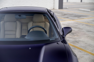 1995 Acura NSX in Purple over Tan