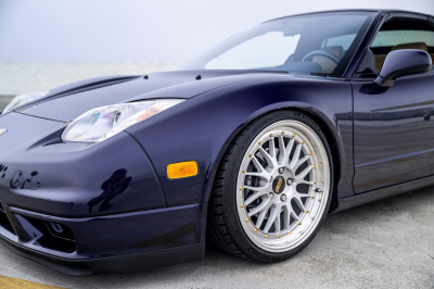 1995 Acura NSX in Purple over Tan