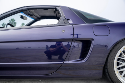 1995 Acura NSX in Purple over Tan