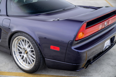 1995 Acura NSX in Purple over Tan