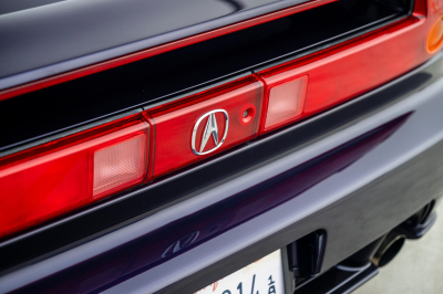 1995 Acura NSX in Purple over Tan