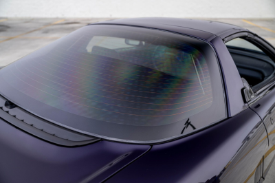 1995 Acura NSX in Purple over Tan