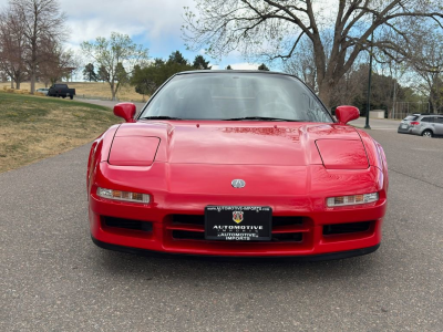 1991 Acura NSX in Formula Red over Black