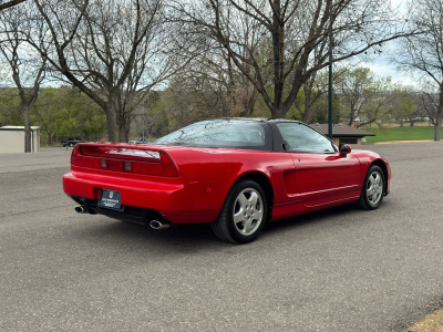 1991 Acura NSX in Formula Red over Black