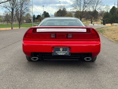 1991 Acura NSX in Formula Red over Black
