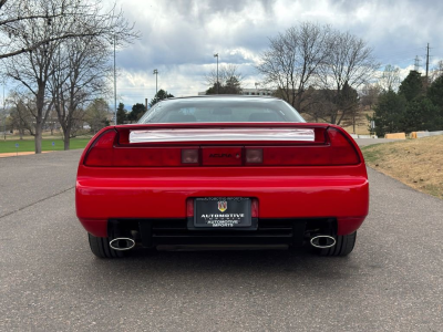1991 Acura NSX in Formula Red over Black