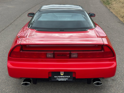 1991 Acura NSX in Formula Red over Black