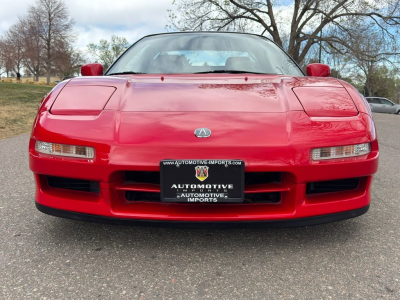 1991 Acura NSX in Formula Red over Black