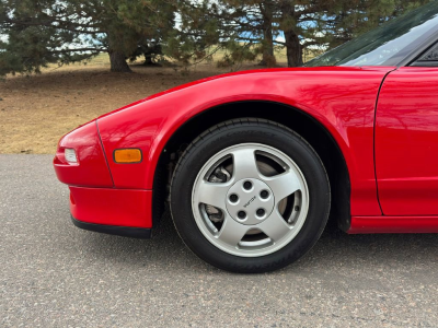 1991 Acura NSX in Formula Red over Black