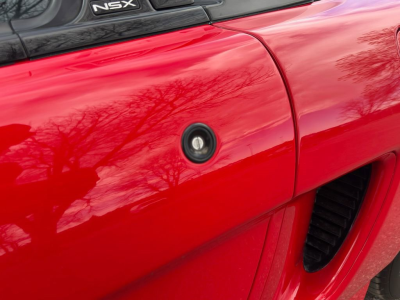 1991 Acura NSX in Formula Red over Black