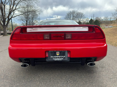 1991 Acura NSX in Formula Red over Black